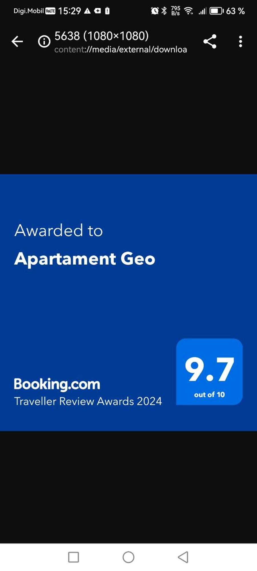 Geo Apartment *